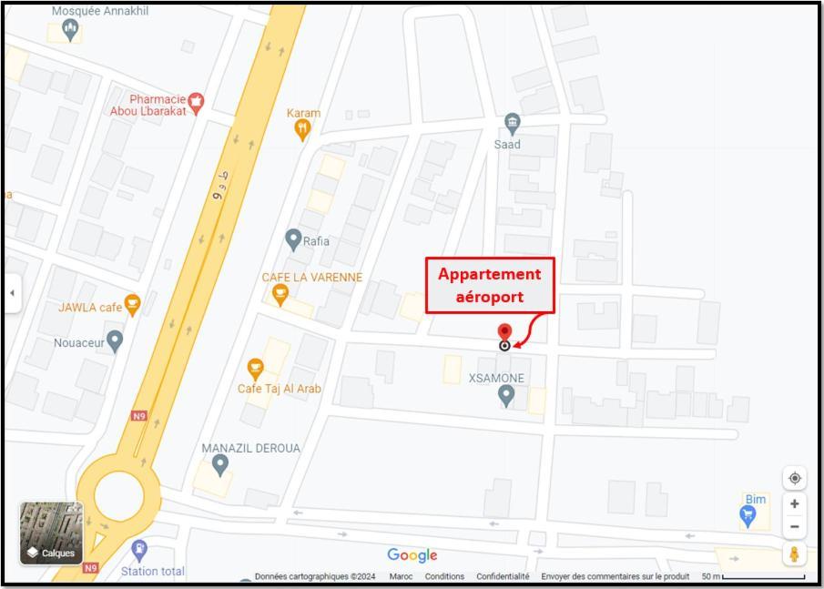 Appartement Aeroport Casablanca Nouaceur Luaran gambar